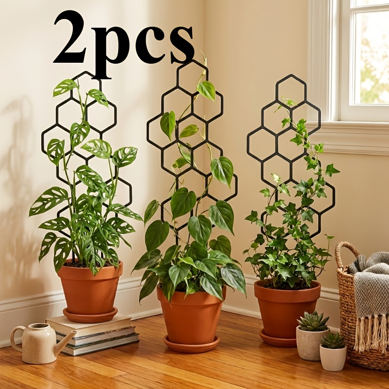 Vine Climbing Plastic - قطعتان من دعامات نباتات متسلقة على