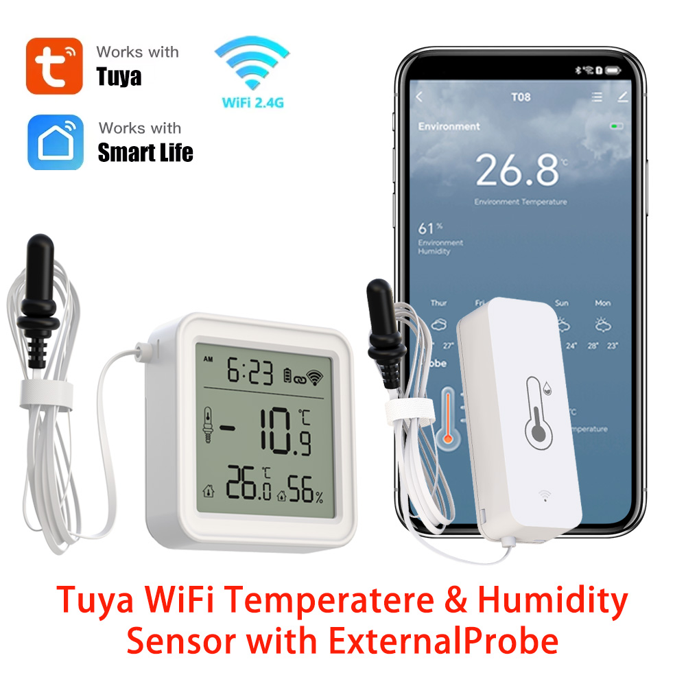 Digital Hygrometer Probe - جهاز استشعار درجة الحرارة والرطوبة واي