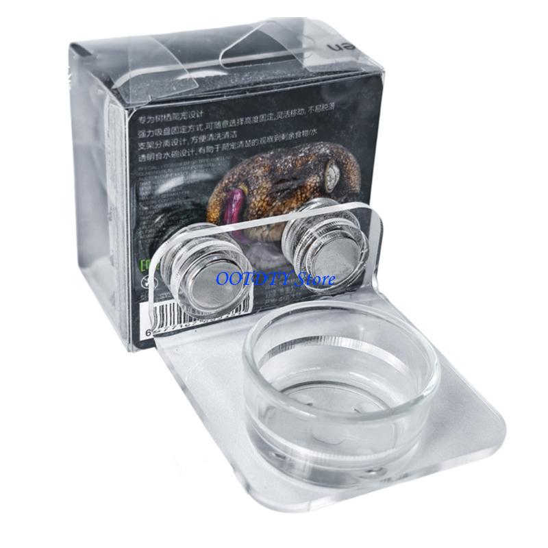 367A طبق معلق حديث آمن للتغذية - مراجعة Water Dish Reptile وسعره